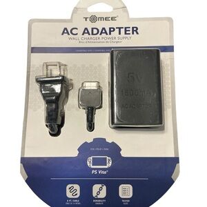 Black AC Adapter for PS Vita